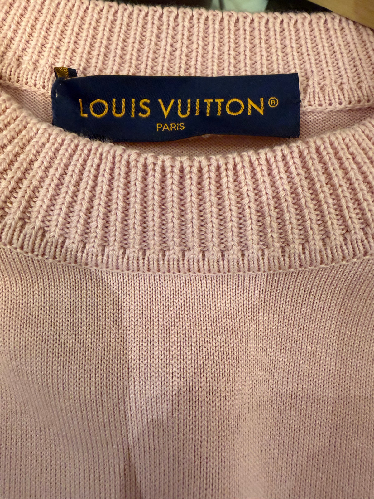 Louis Vuitton Staples Edition
Embroidered Tee - Pink