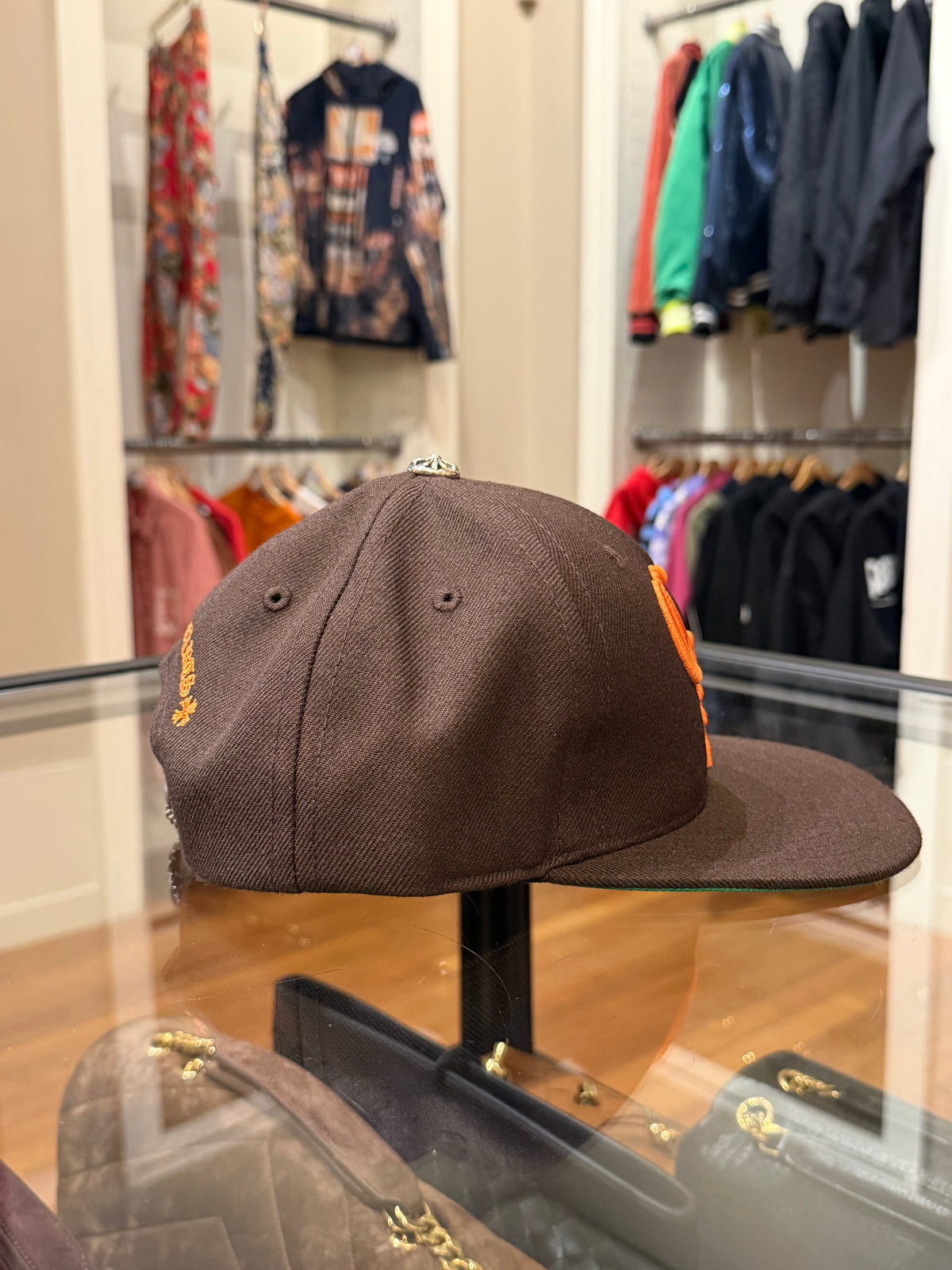Chrome Hearts CH Baseball Cap - Brown