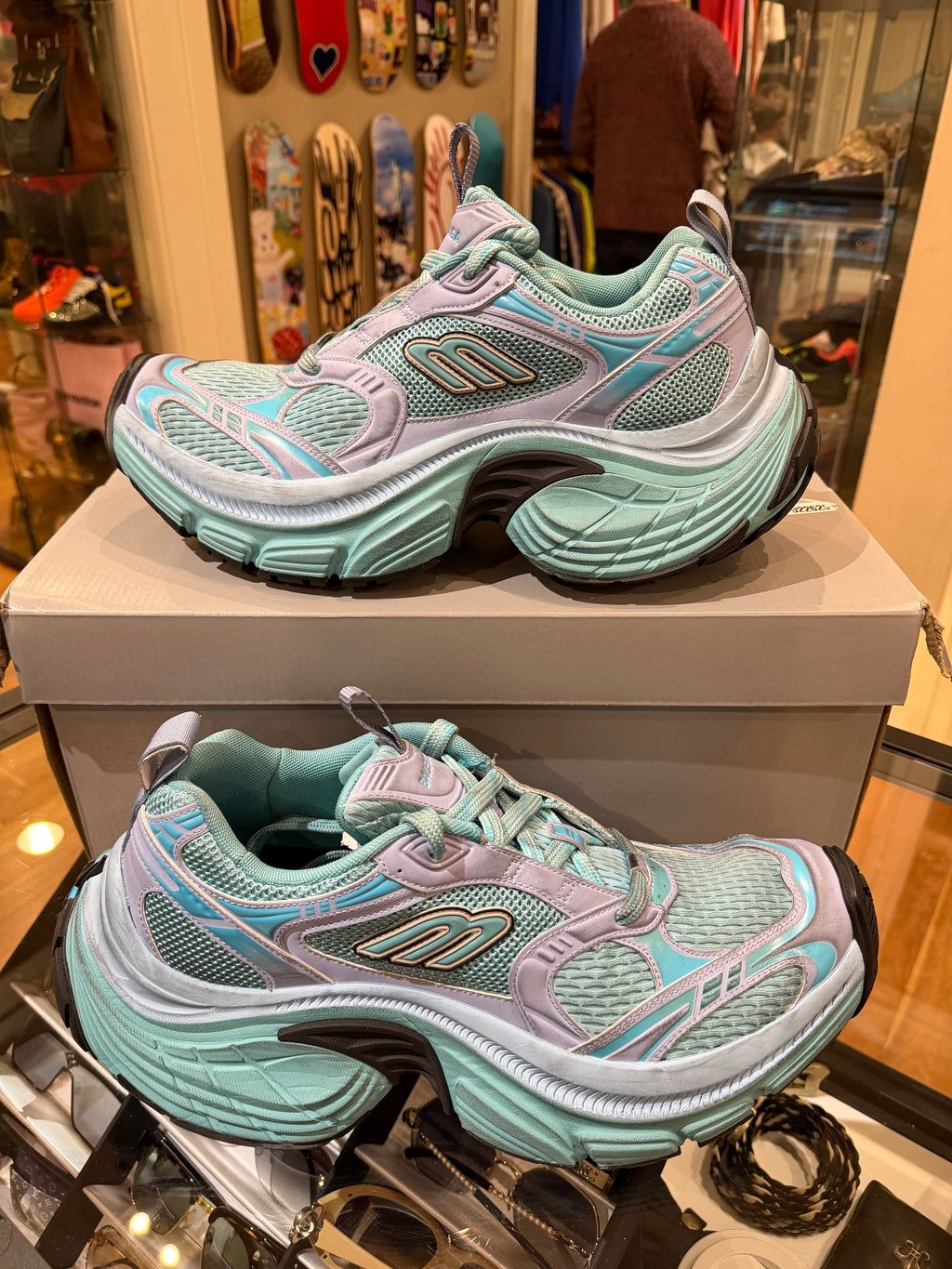 Balenciaga 6XL Sneakers - Turqouise