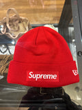 Supreme x New Era Box Logo Beanie