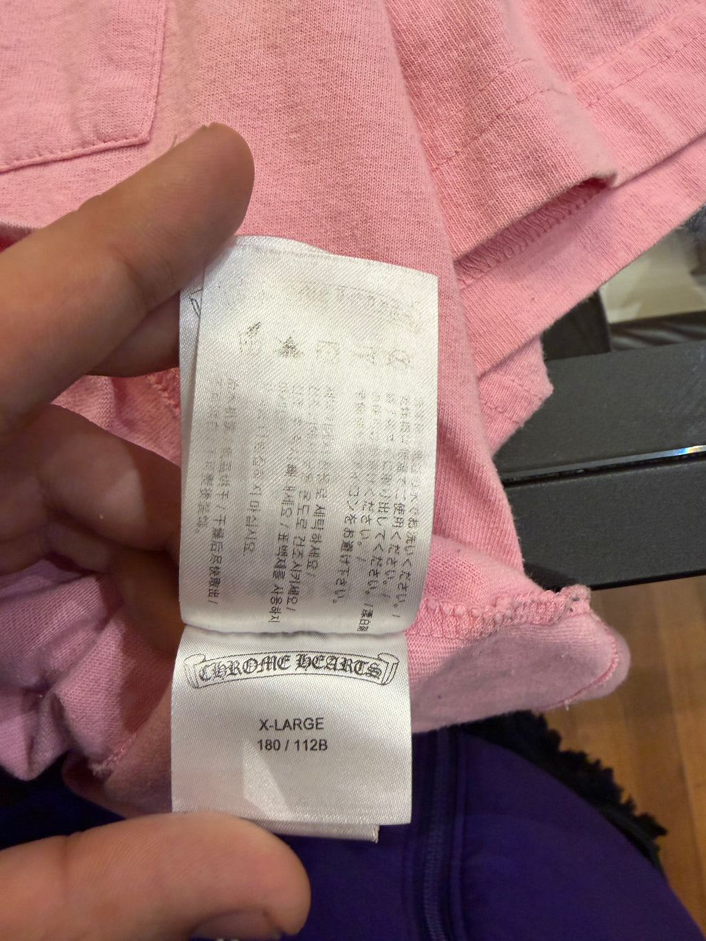 Chrome Hearts Matty Boy
'Vanity Affair' Tee - Pink
