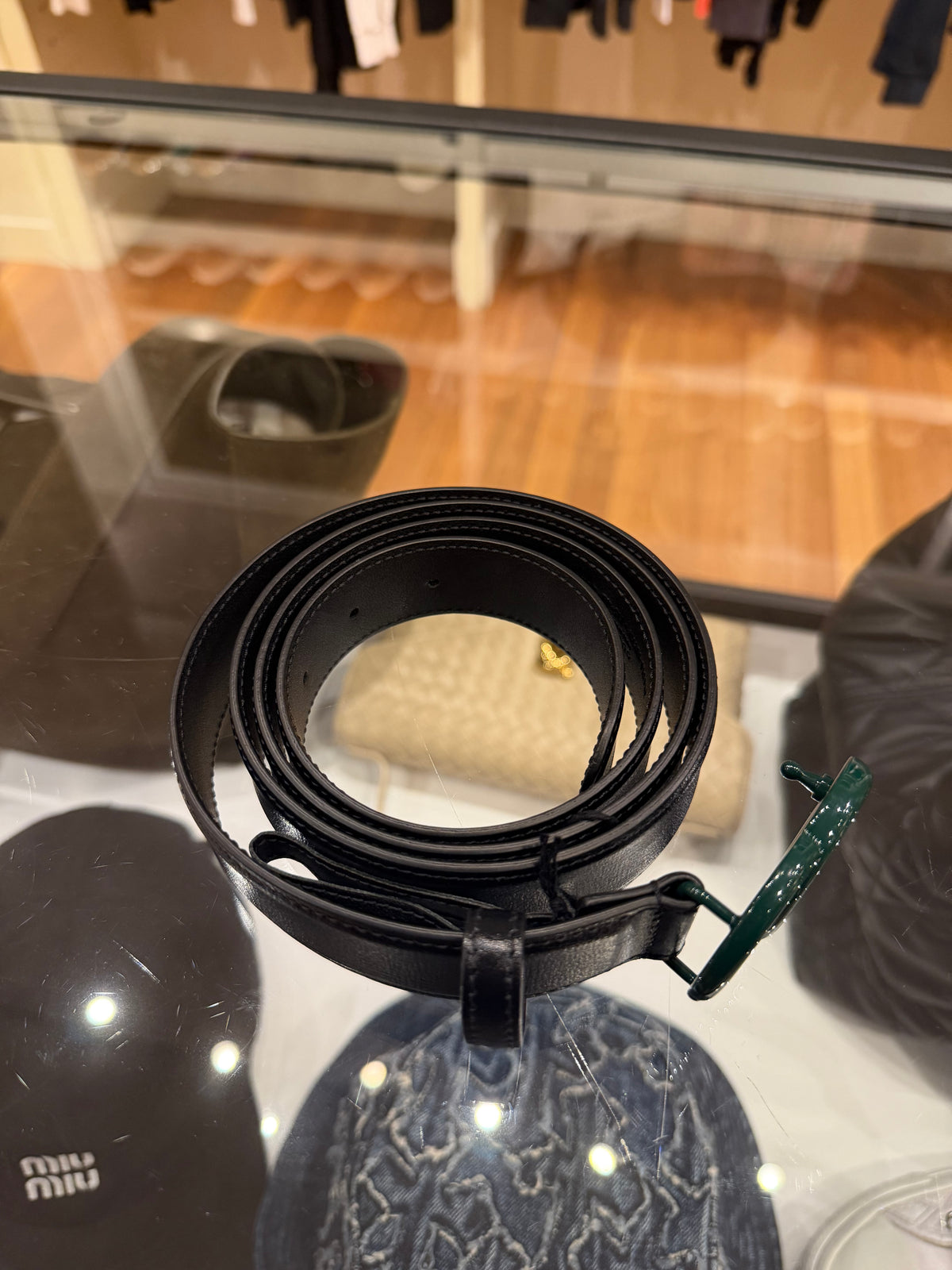 Gucci Double GG Marmont - Black / Green