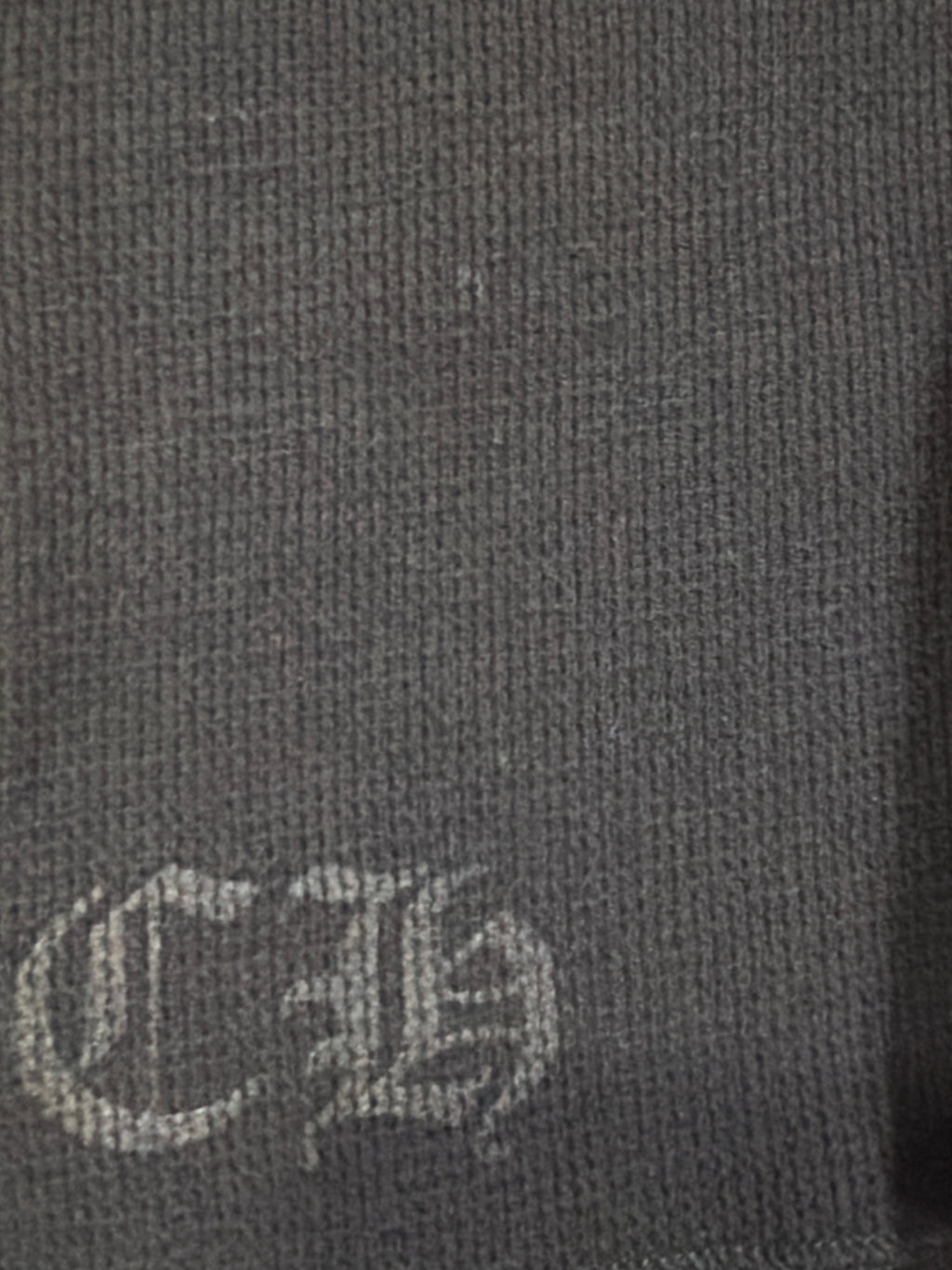 Chrome Hearts Floral Sleeve Waffle Thermal LS