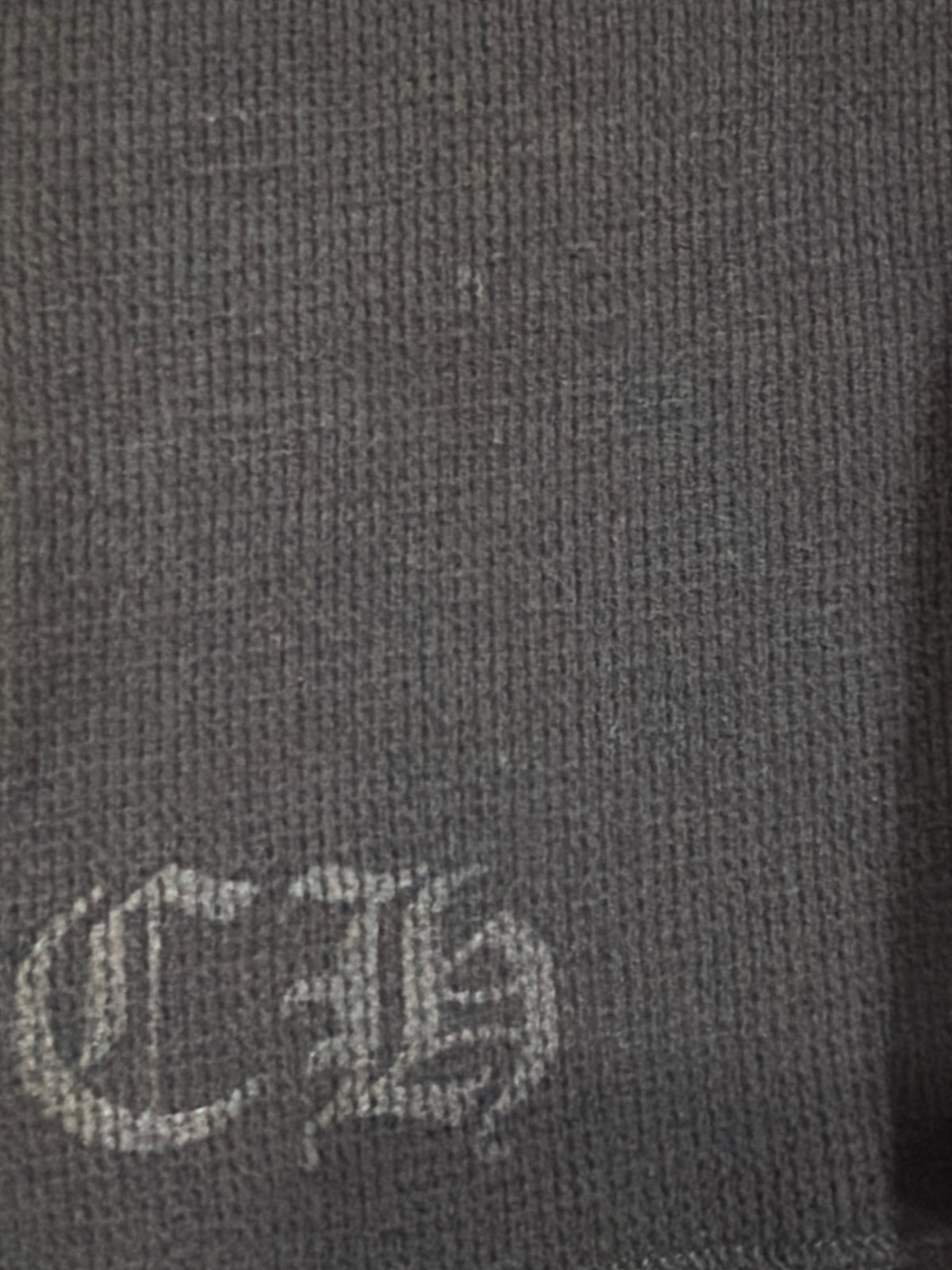 Chrome Hearts Floral Sleeve Waffle Thermal LS