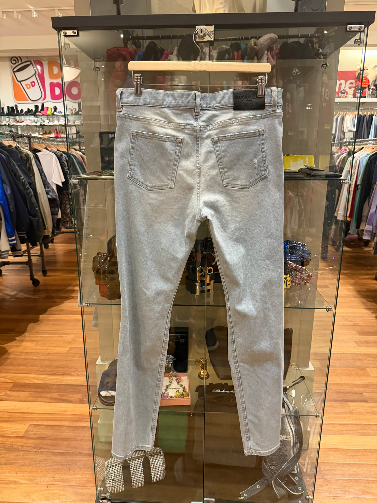 Givenchy Distressed Jeans - Light Wash