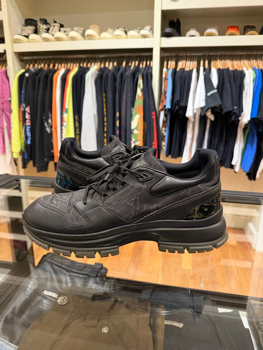 Louis Vuitton 2054 LV Trail Line Sneaker - Triple Black