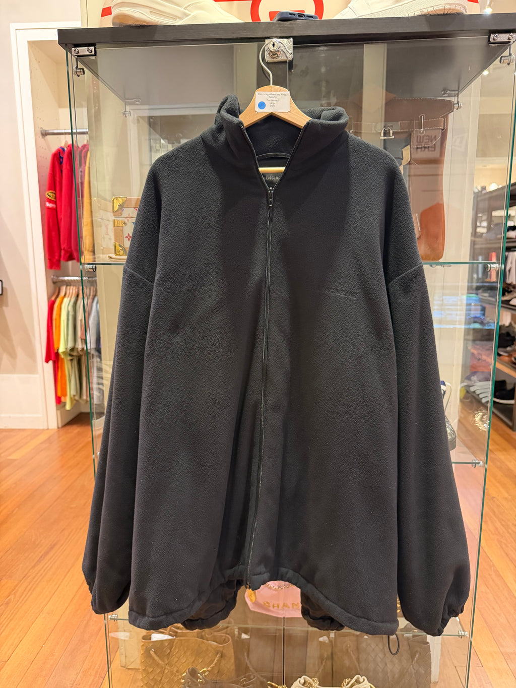 Balenciaga Oversized Fleece Full Zip