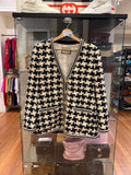 Gucci Knit Houndstooth
Chenille Jacket