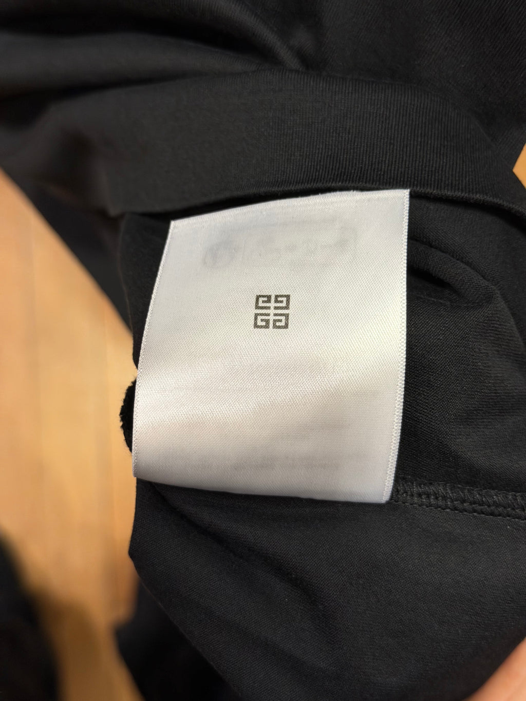 Givenchy Poster Logo Tee - Black