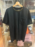 Chrome Hearts Neck Logo Pocket Tee - Black/Olive