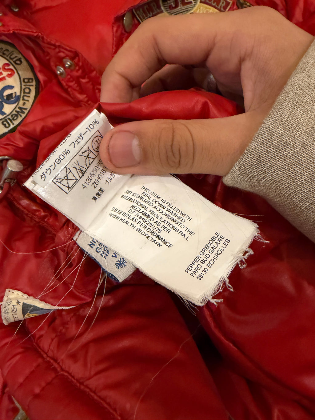 Moncler K2 Patches - Red