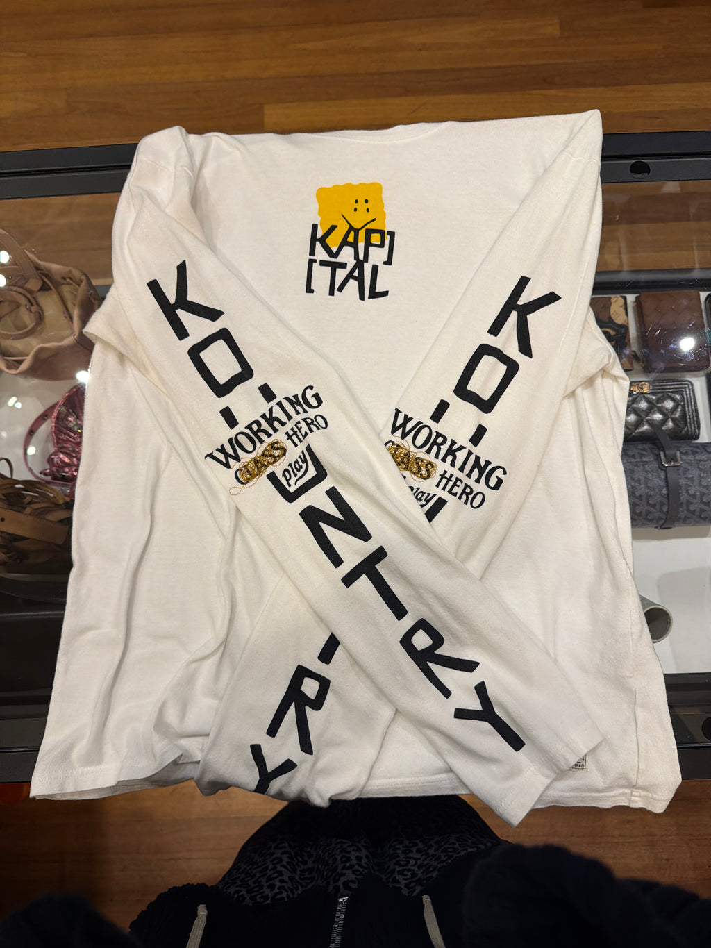 Kapital 20/ - Jersey LS Shirt - White