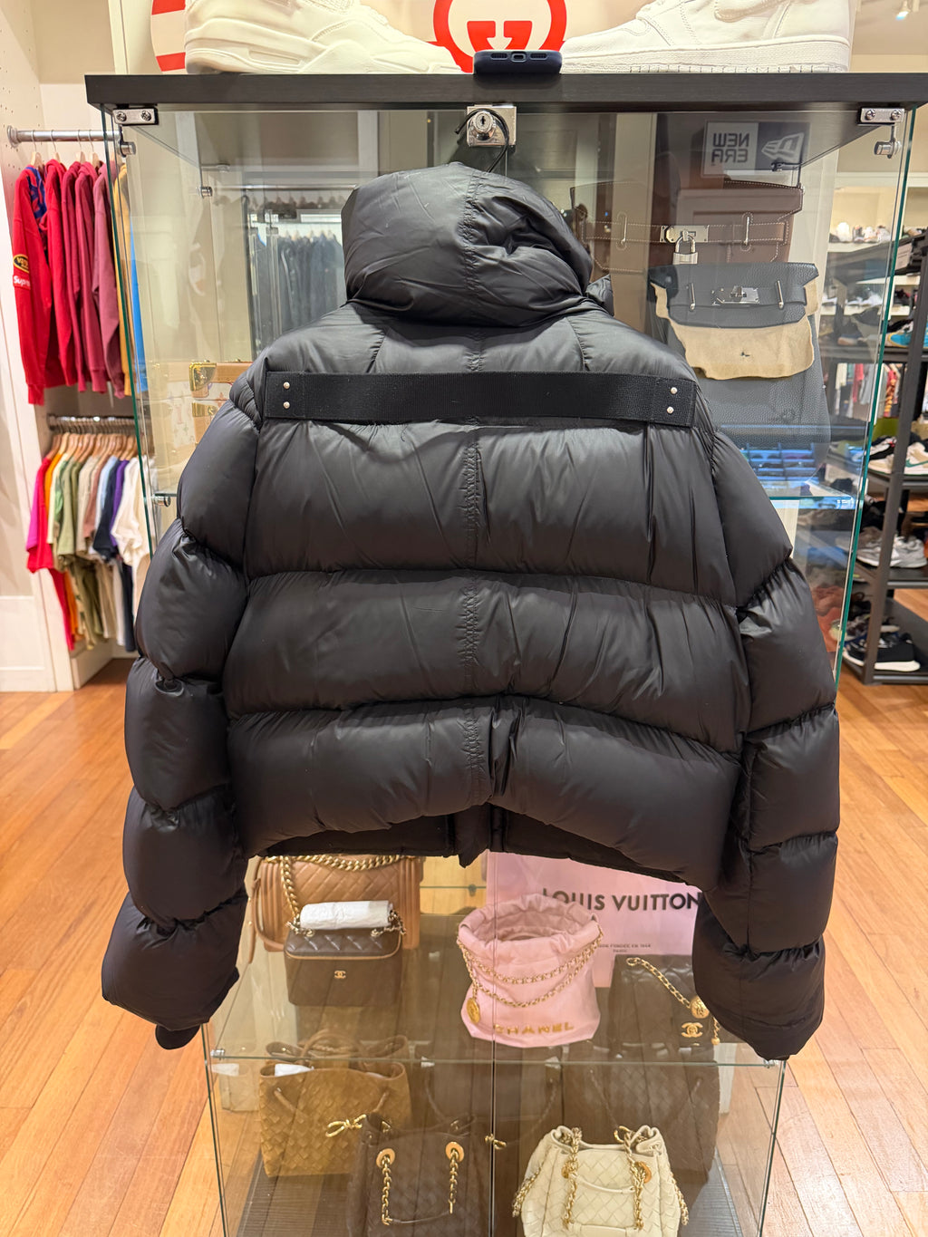 Rick Owens WMNS Performa Mountain Duvet Down Jacket - Black