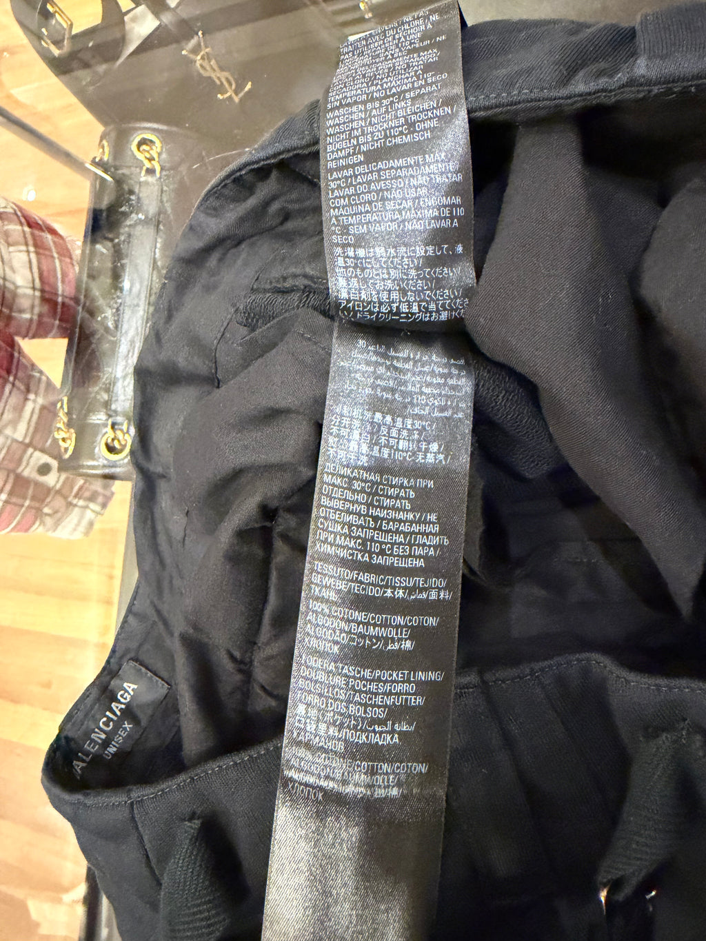 Balenciaga Cargo Pants -
Black