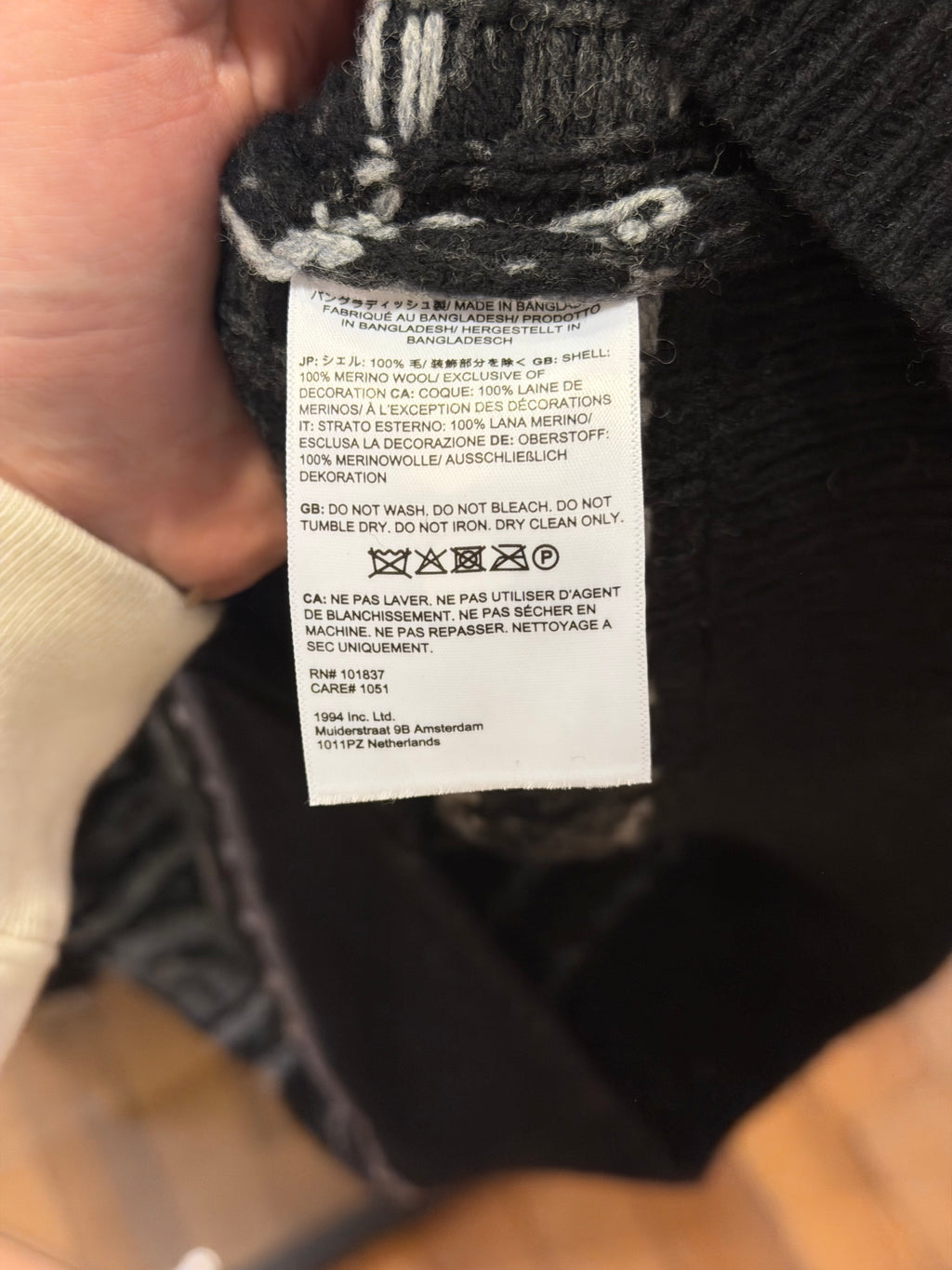 Supreme x North Face Knit Zip Up Sweater
