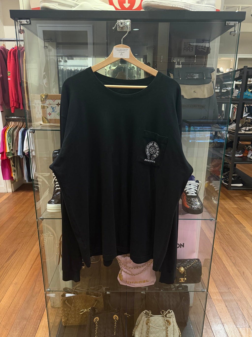 Chrome Hearts 'New York'
Horseshoe Floral LS