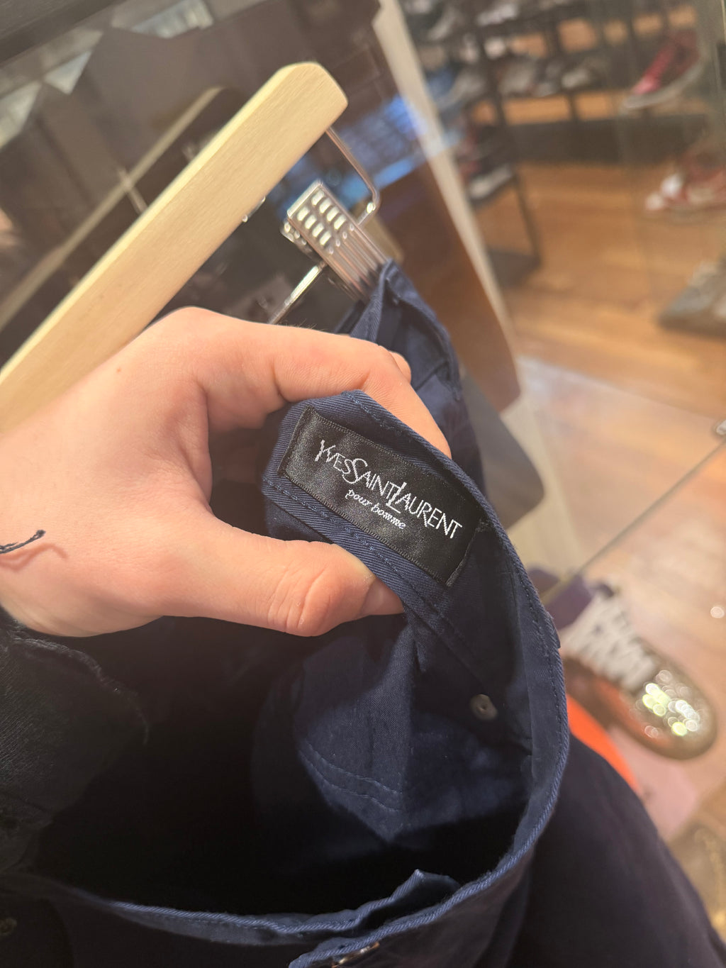 Yves Saint Laurent Chino Pants - Navy
