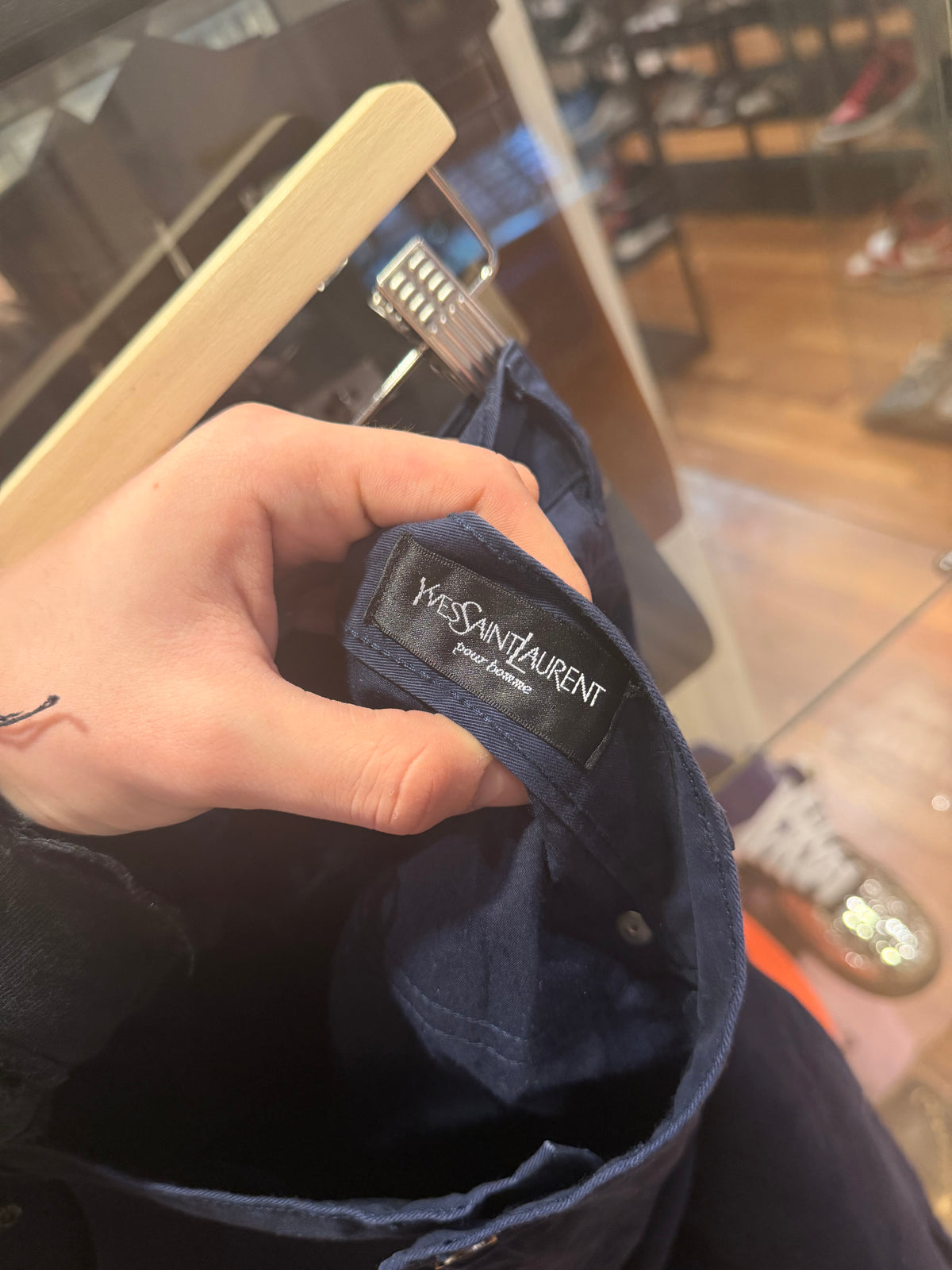 Yves Saint Laurent Chino Pants - Navy