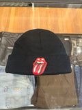 Chrome Hearts x Rolling Stones Leather Patch Beanie - Black