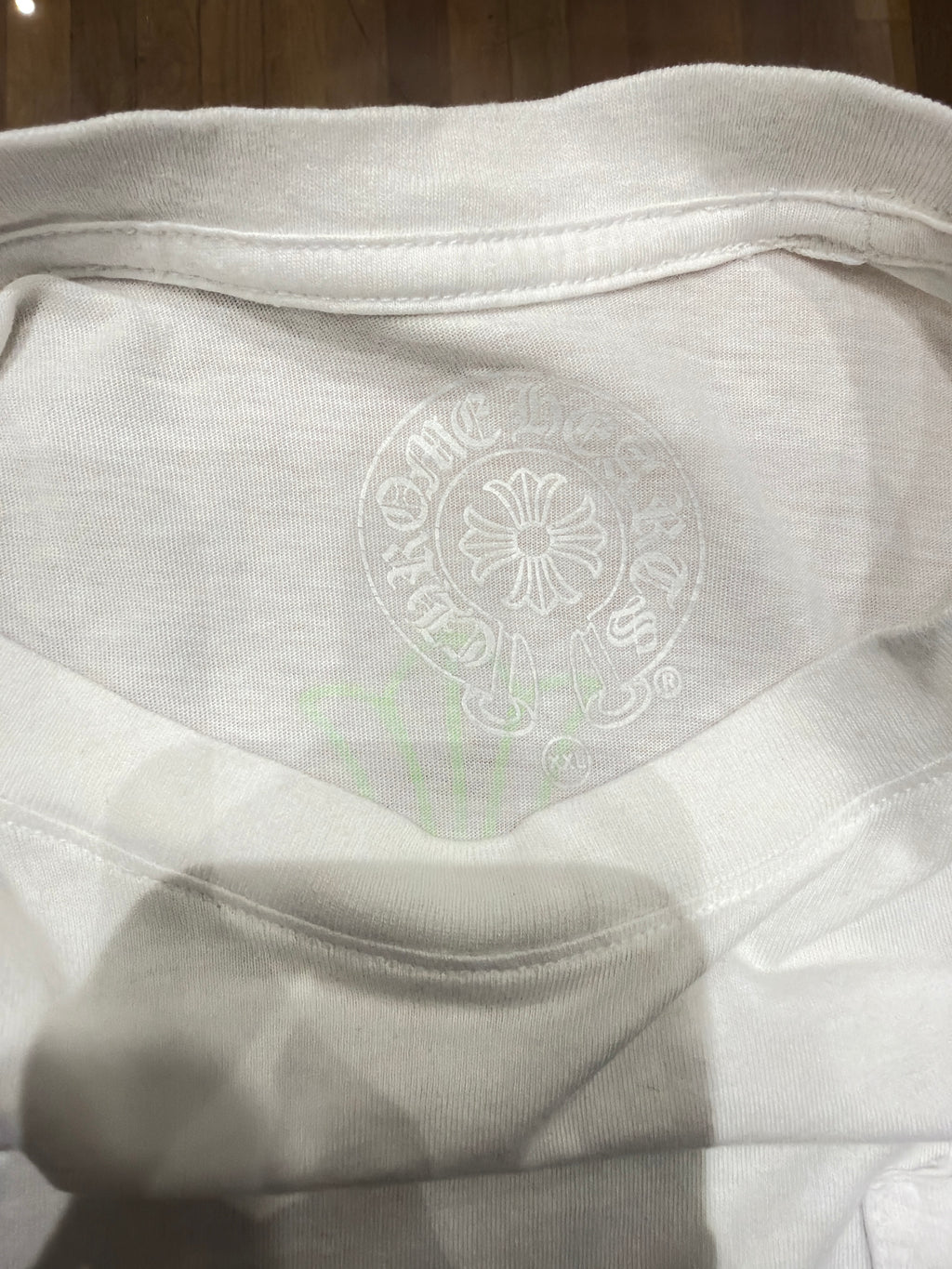 Chrome Hearts Cemetery Tee White/Green