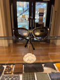 Fendi FE40087U Cat-Eye Sunglasses -  Brown With Black Lenses