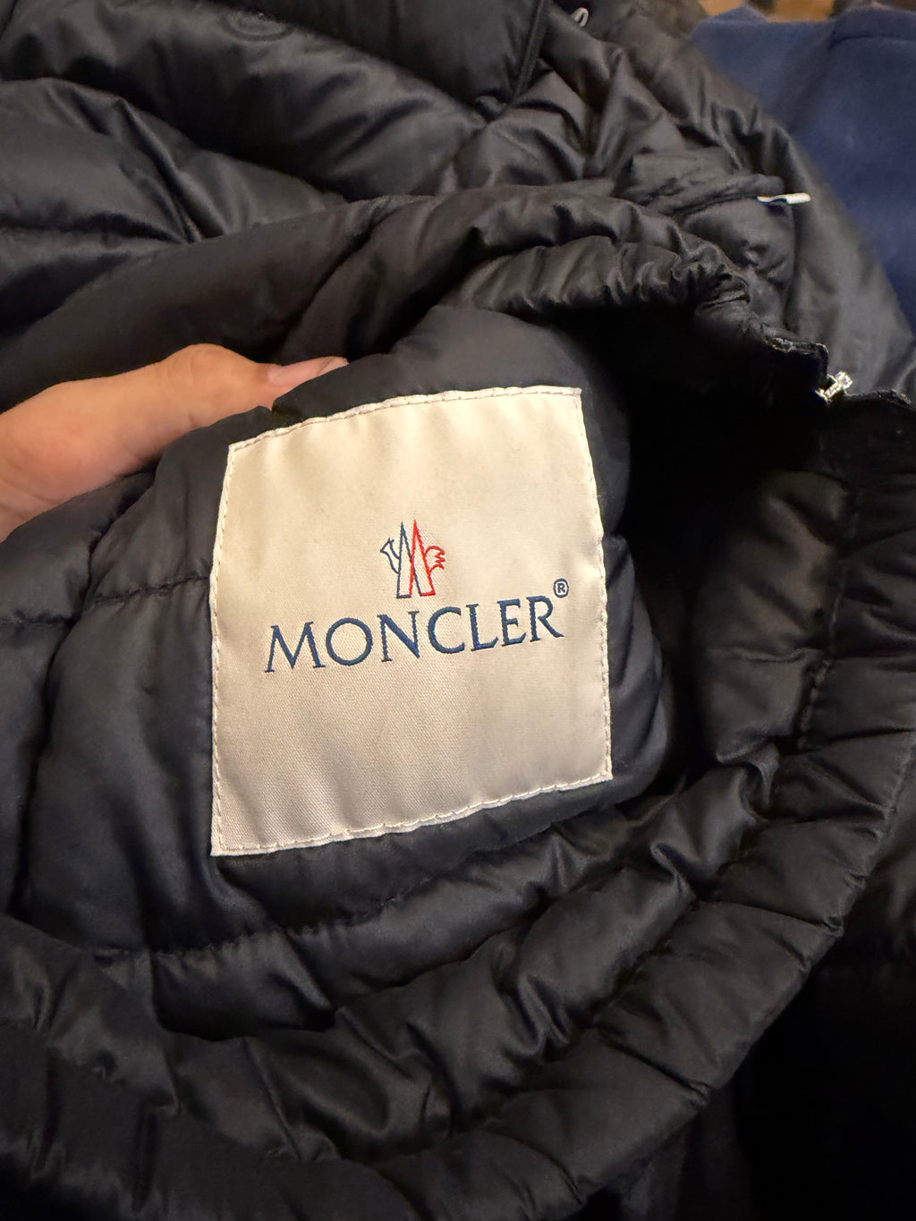Moncler Lans Down Jacket -
Black