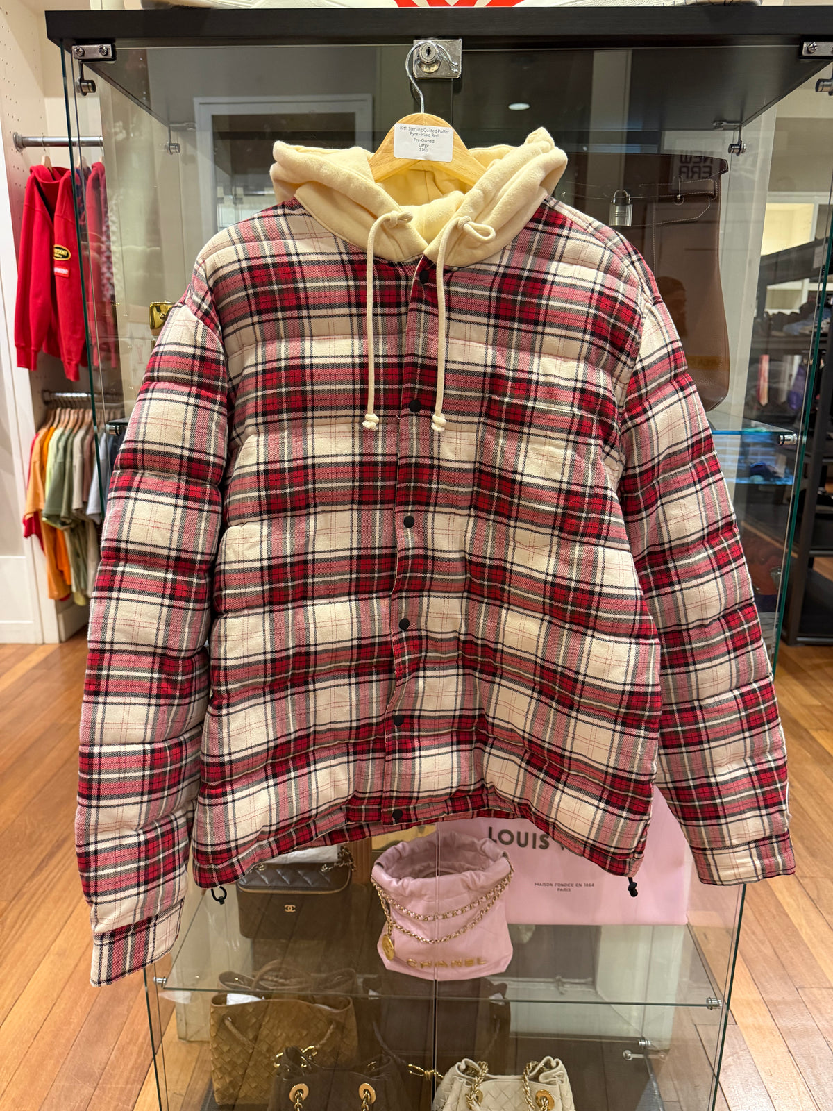 Kith Sterling Quilted Puffer
Pyre - Plaid Red