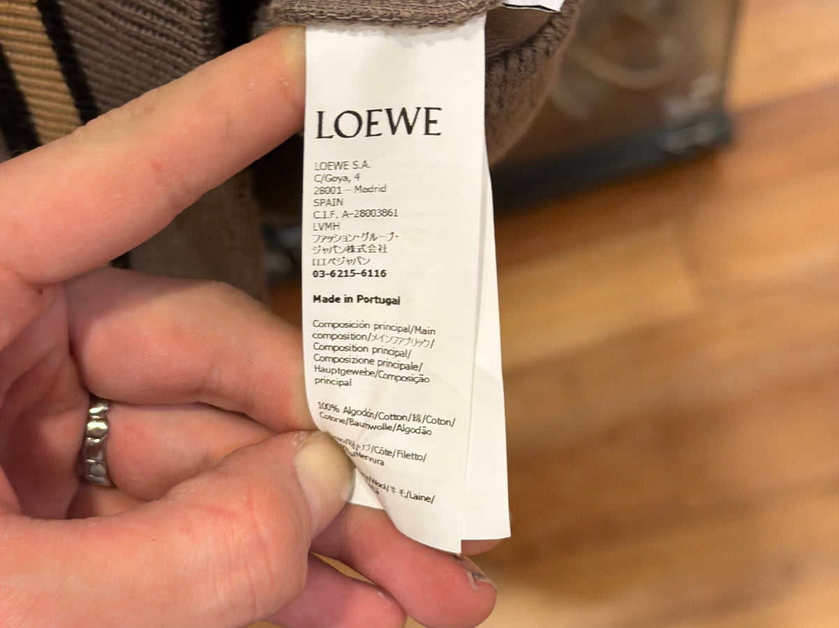 Loewe Anagram Terry Track Jacket - Brown