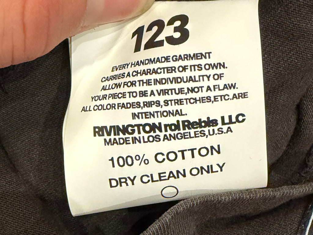 Rivington Roi Rebis USO 123 CVA Embroidered LS Shirt - Grey