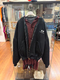 Balenciaga Unity Sports Layered Flannel Shirt Hoodie