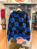 Anti Promo Matty Boy Checkered Hoodie - Blue