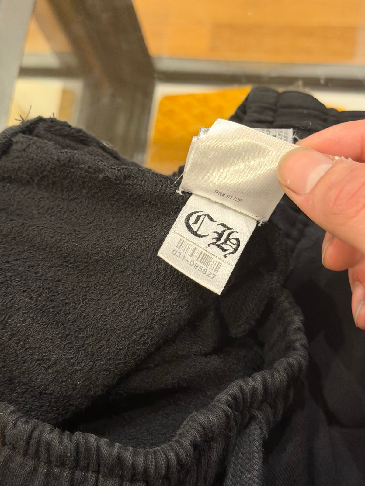 Chrome Hearts x Matty Boy “Stay Fast” Cargo Sweatpants - Black