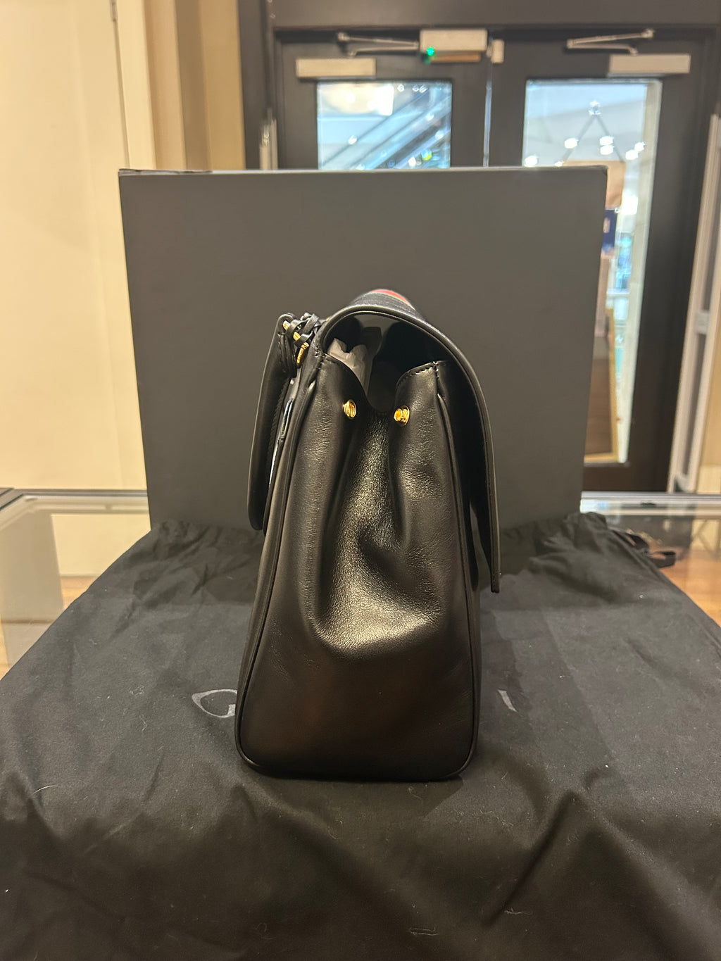 Gucci Paparazzo Medium Top Handle Bag