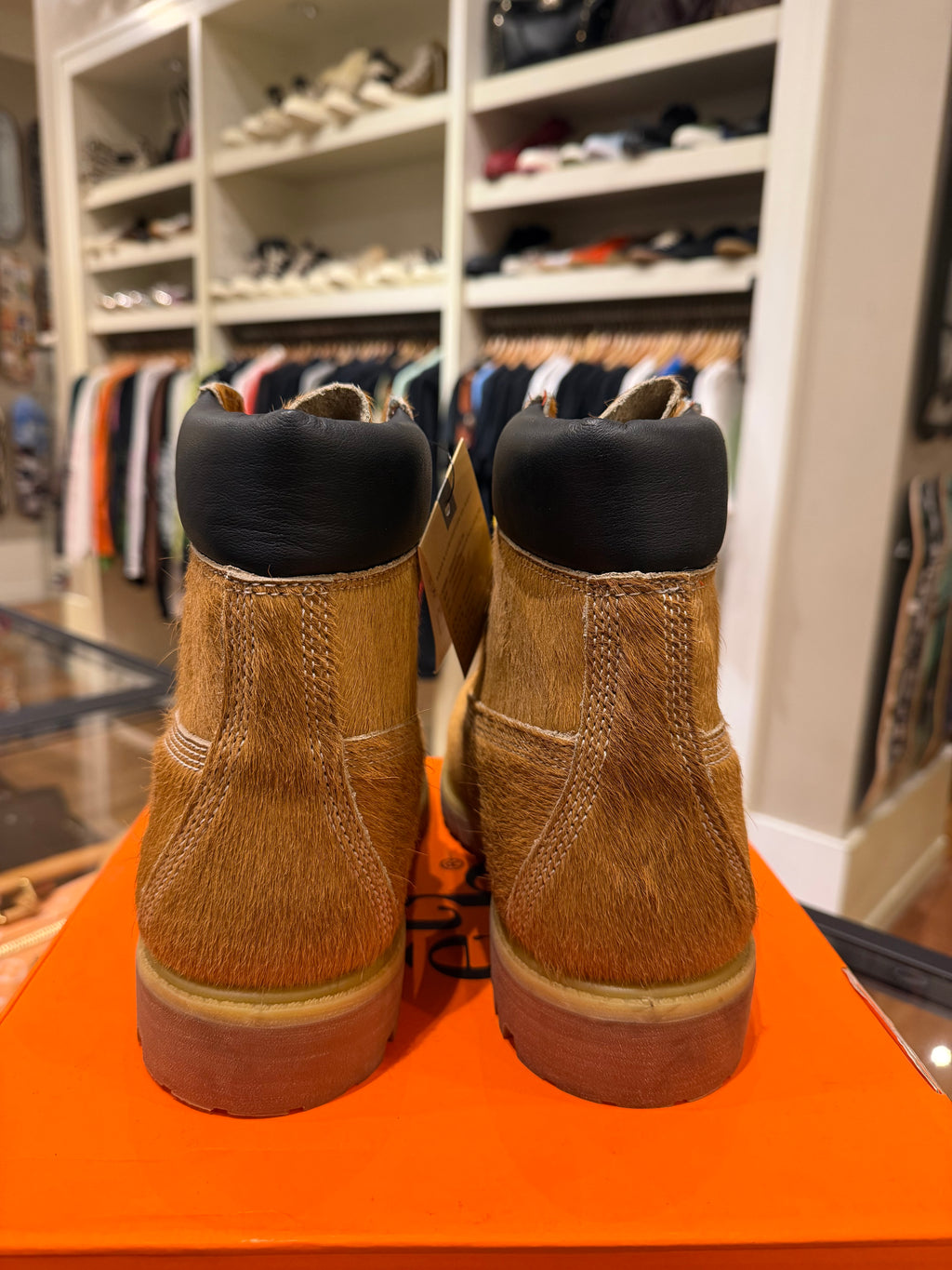 Timberland x Fetch Pony Hair Premium 6” Boot - Wheat