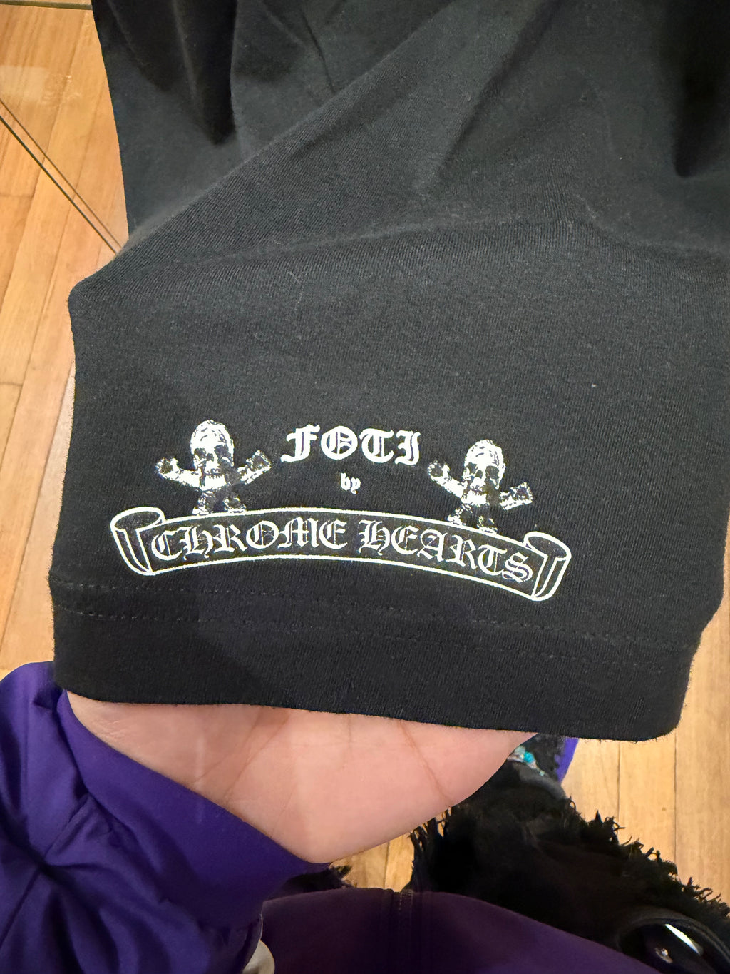 Chrome Hearts Foti 'Harris
Teete' Tee - Black
