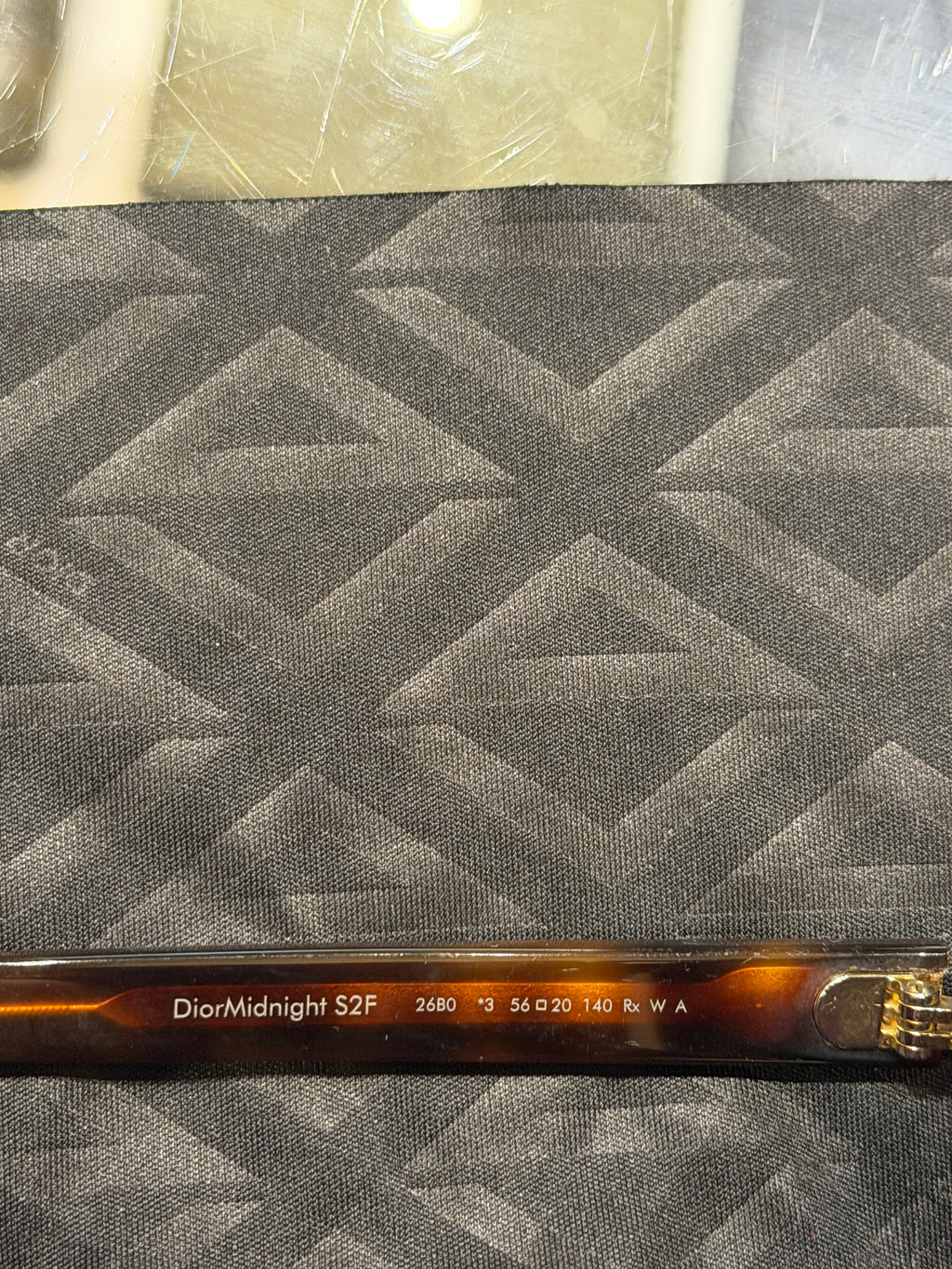 DiorMidnight S2F - Brown With Black Lenses
