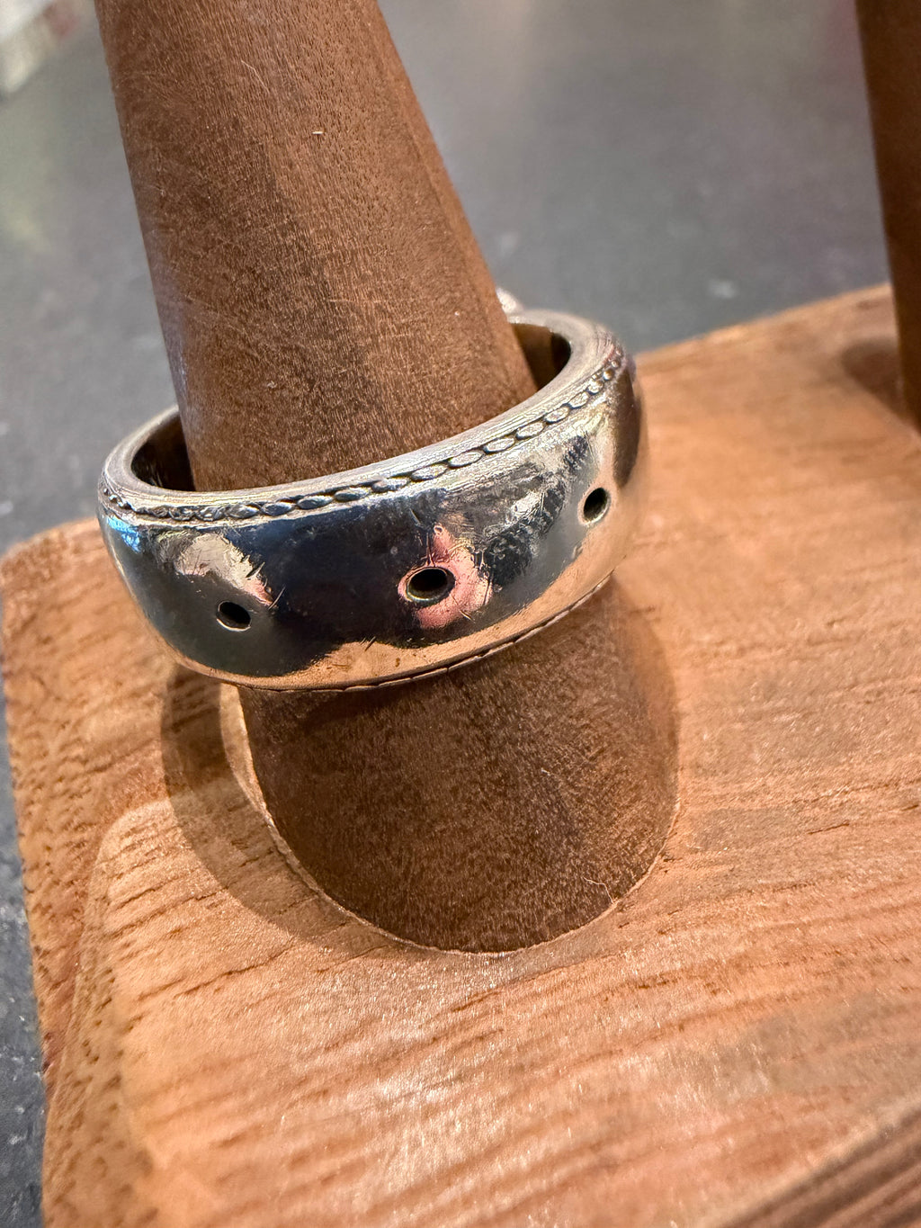 Chrome Hearts Large Gunslinger Belt Ring Silver - Size 12