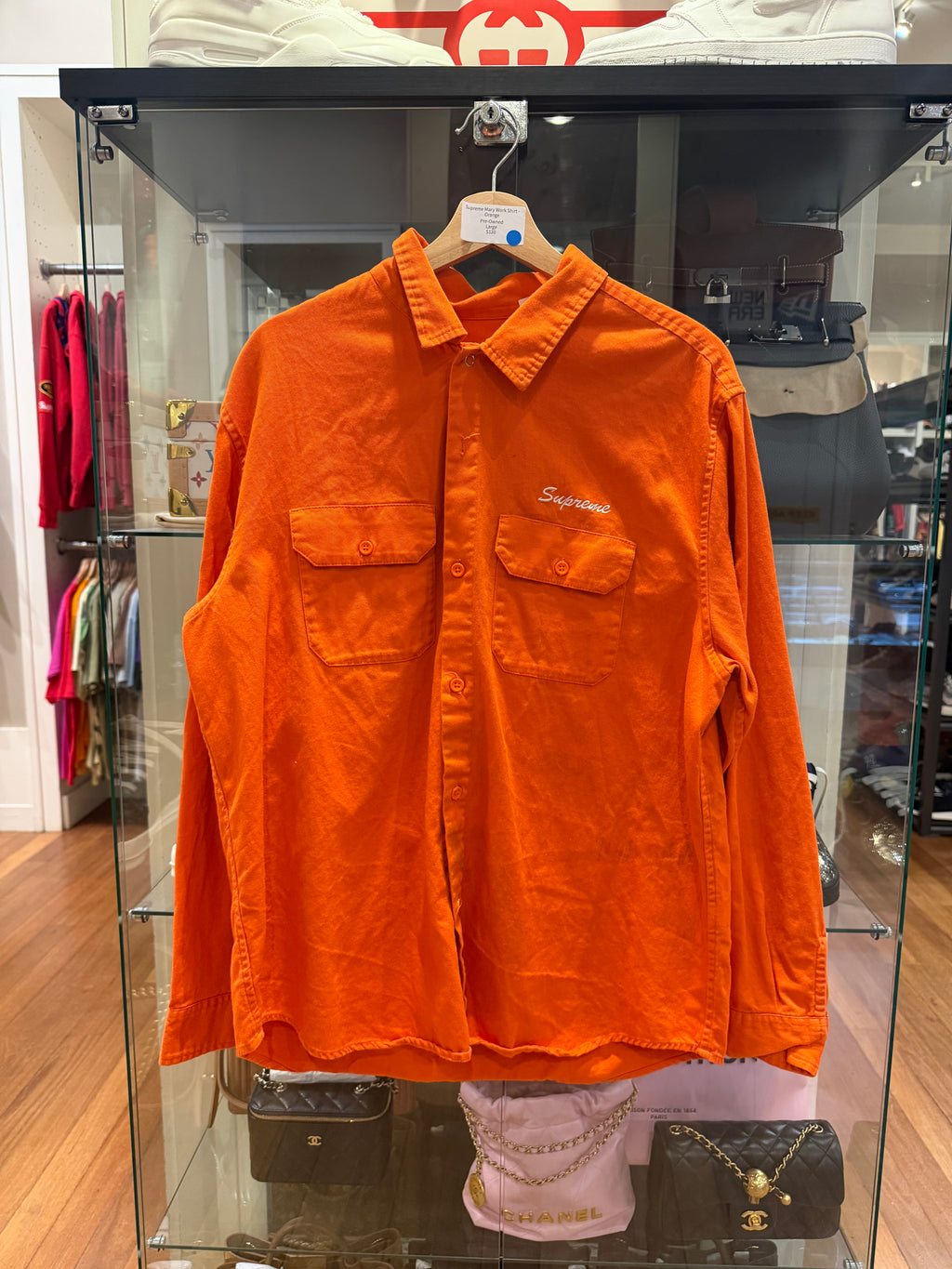 Supreme Mary Work Shirt -
Orange