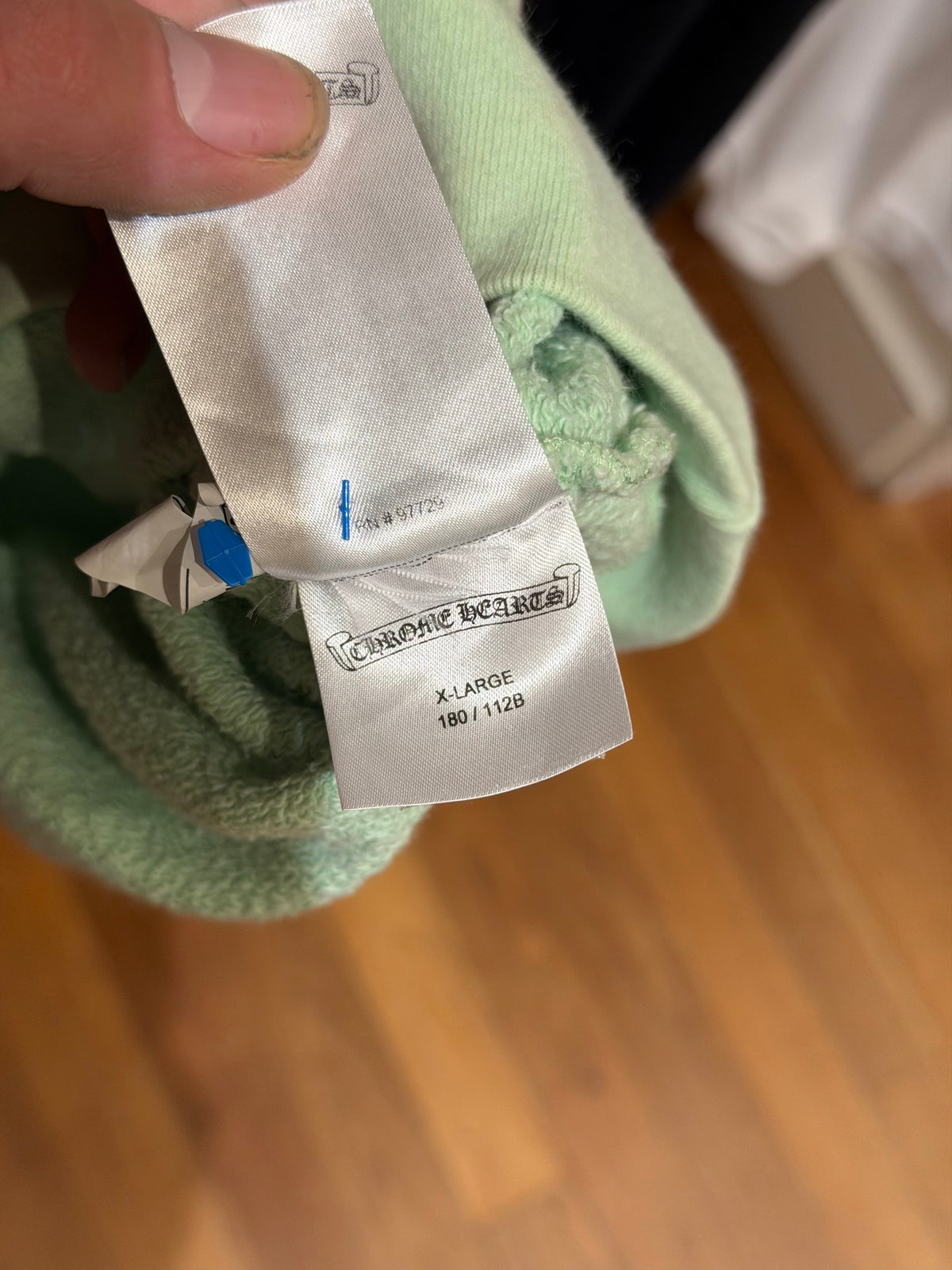 Chrome Hearts x Matty Boy ‘Lust’ Hoodie - Mint