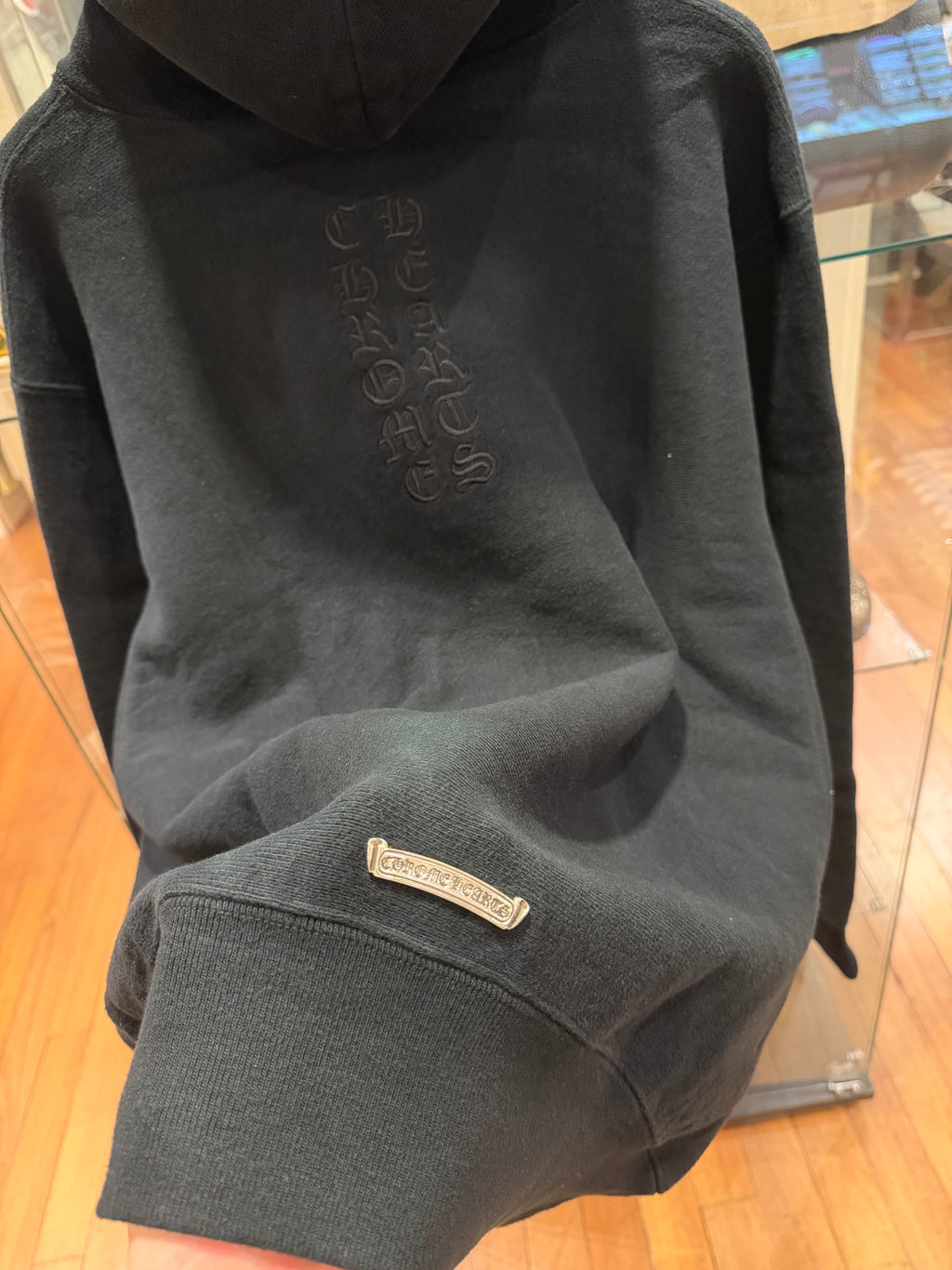Chrome Hearts ‘King Fish’ Heavyweight Pullover Hoodie - Black