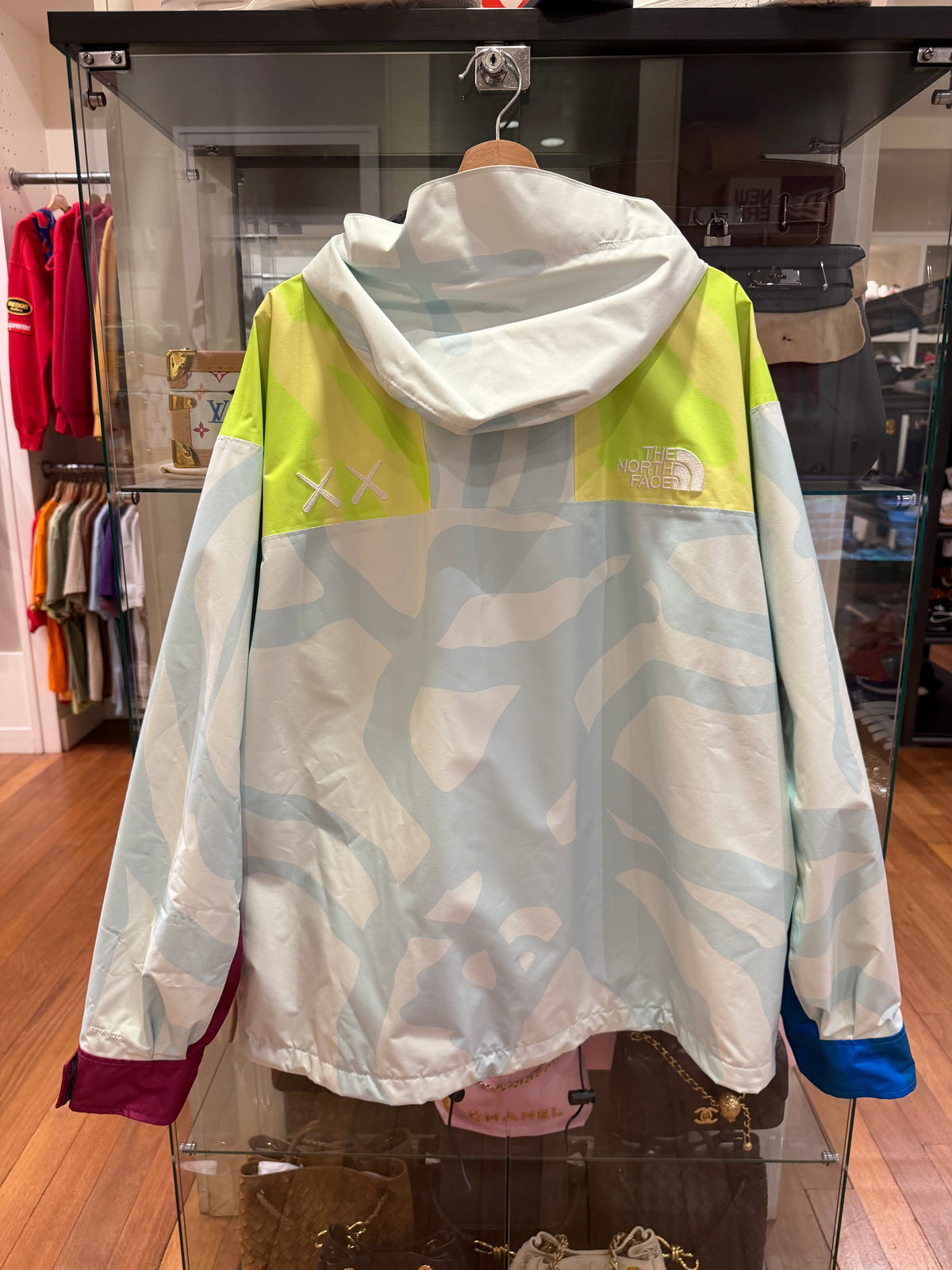 Kaws x The North Face Retro 1986 Mountain Jacket - Ice Blue