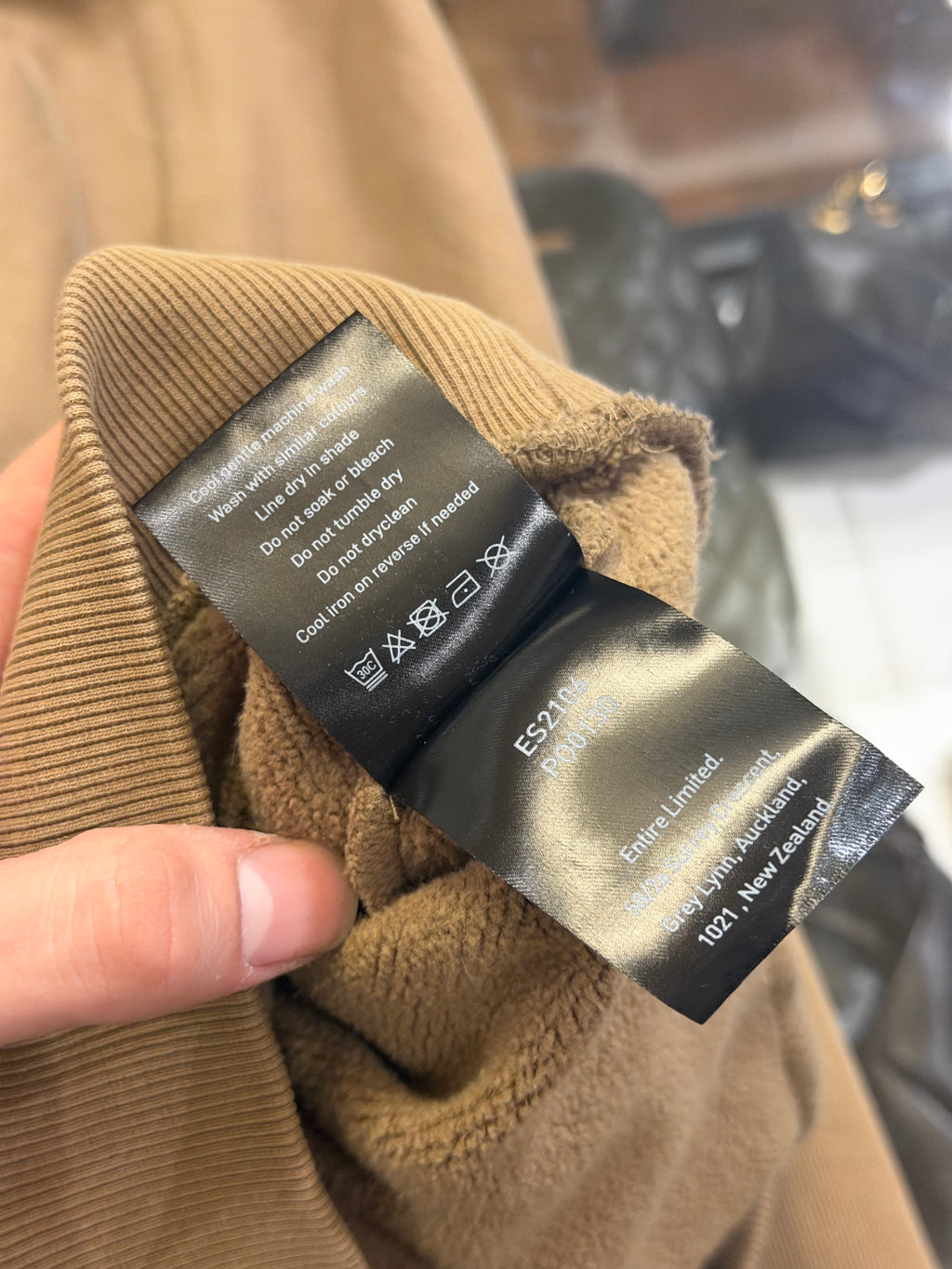 Entire Studios Zip Fastening Hoodie - Tan