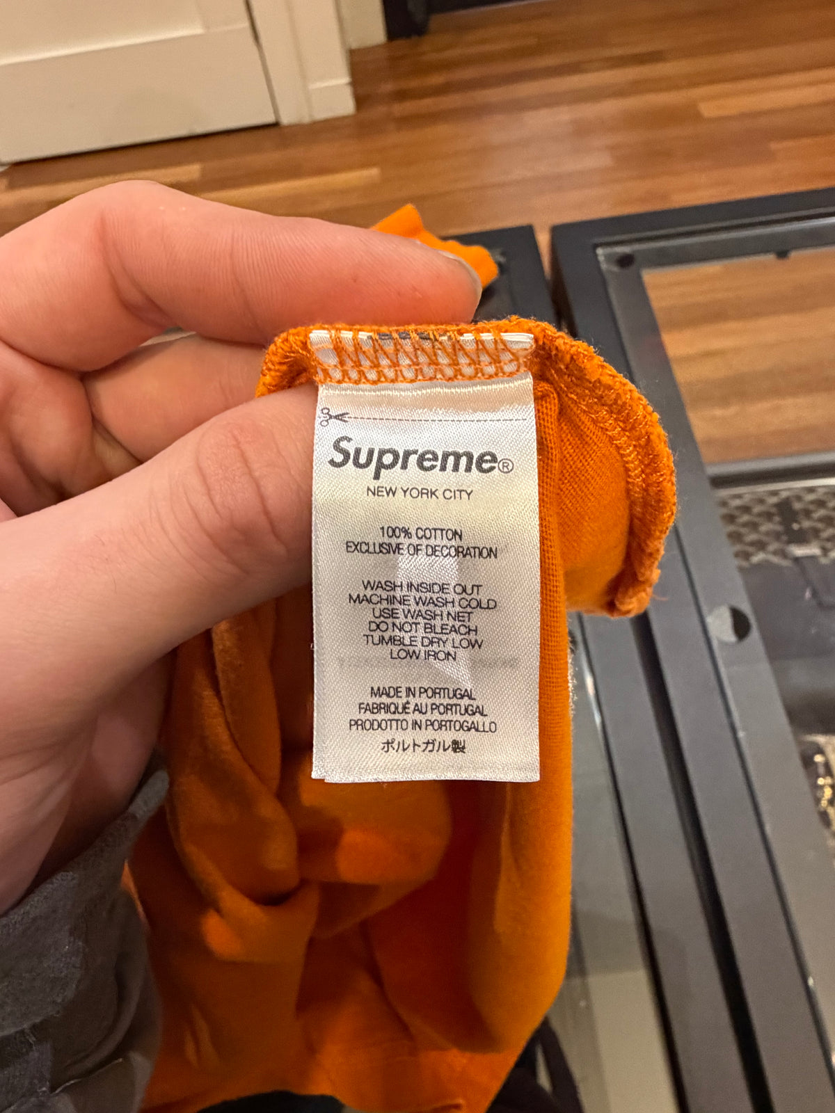 Supreme Racing Intarsia LS Shirt - Orange