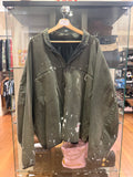Rivington roi Rebis 123 Paint Splatter Cropped Work Jacket
- Olive