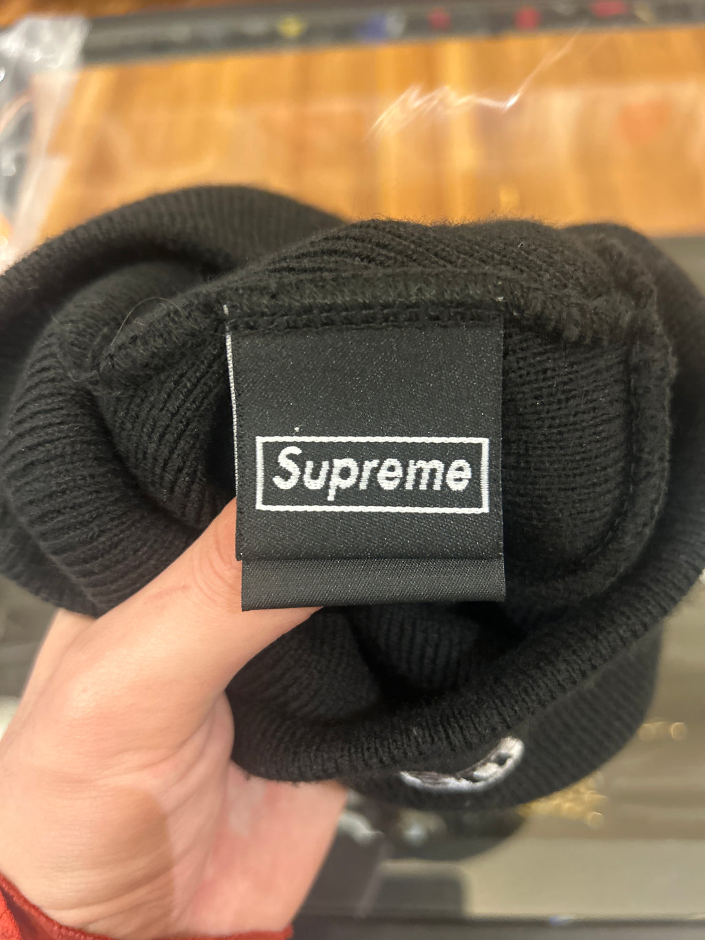 Supreme x New Era S Logo Beanie