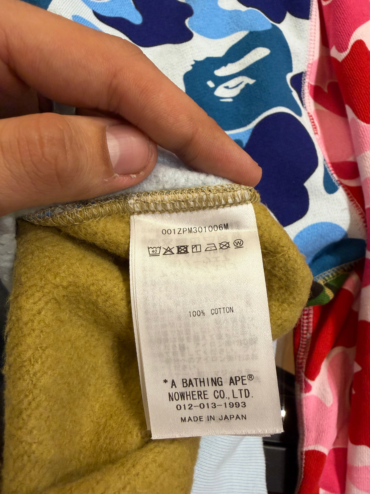 Bape ABC Camo Crazy Shark Full Zip Hoodie