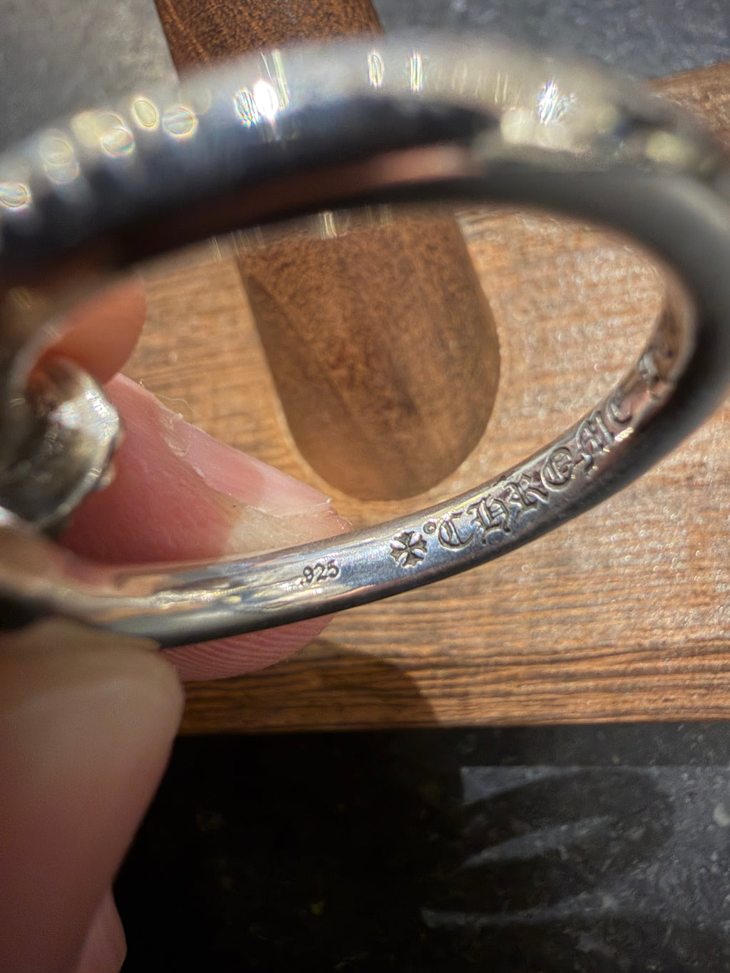 Chrome Hearts Nail Ring Silver - Size 10