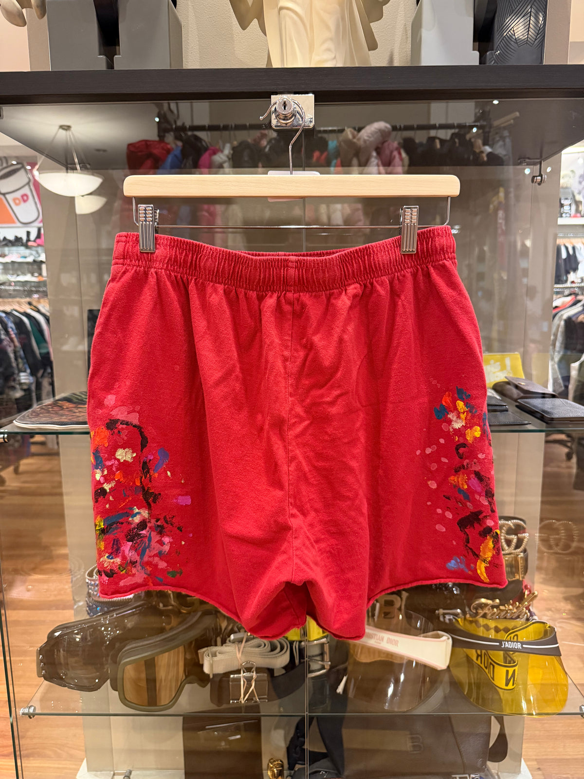Gallery Dept. Insomnia Painted Shorts - Red