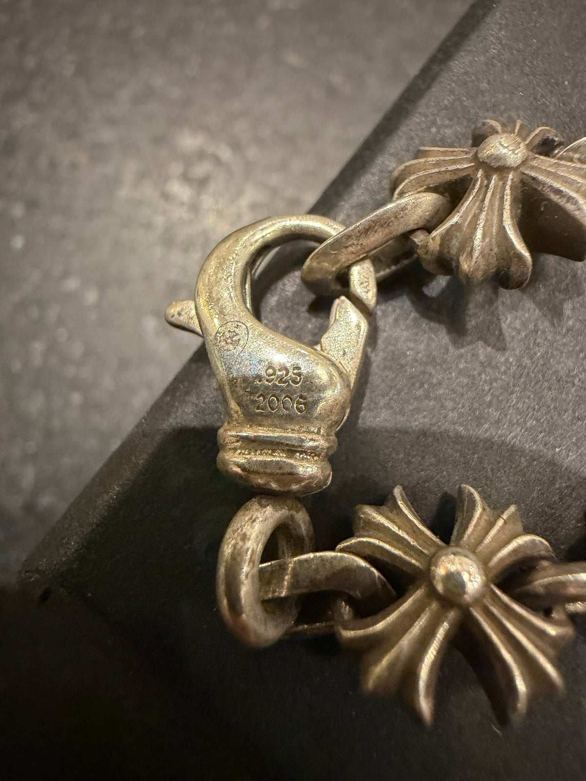 Chrome Hearts ‘X-Link’ Bracelet - Silver