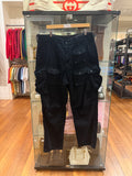 Enginereed Garments Corduroy Cargo Pants - Black